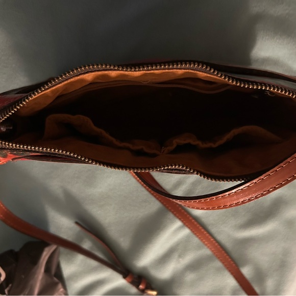 Patricia Nash Red Patchwork Crossbody Bag - Picture 3 of 3